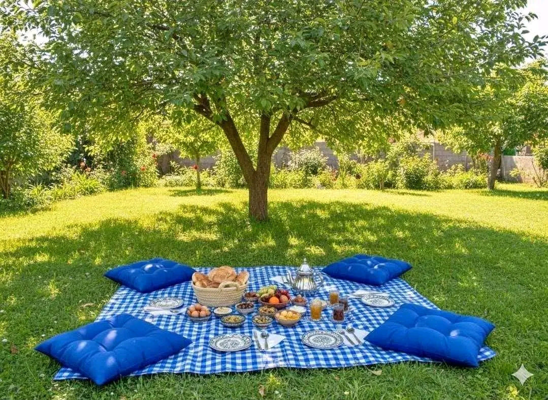 طقم بيكنيك راقٍ بتصميم كلاسيكي1